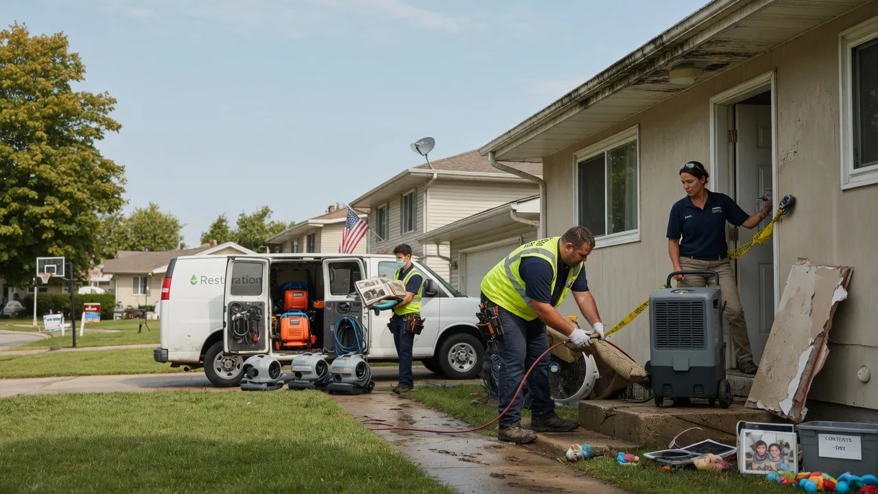 Water Damage Restoration in Bland, MO near me